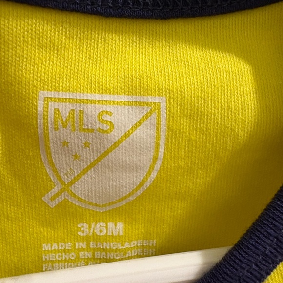 Newest Nashville SC Fan Bodysuit - Yellow and Navy - Picture 4 of 4